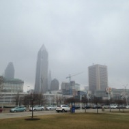 10(B). Cold & grey in Cleveland, OH.